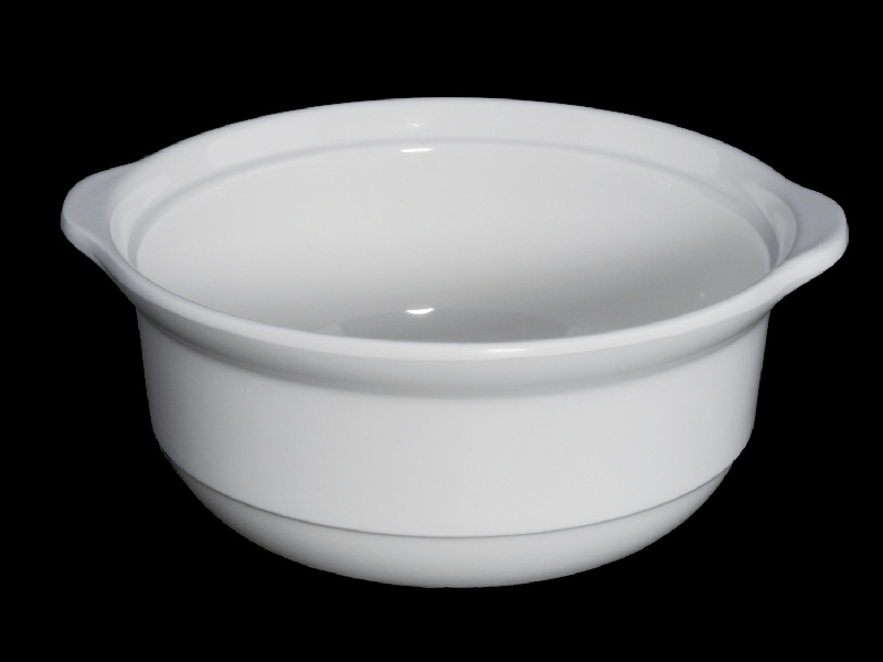 Deep arenaceous boiler bowl