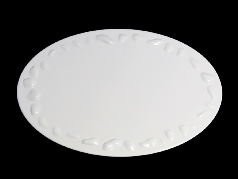 Oval stone plate